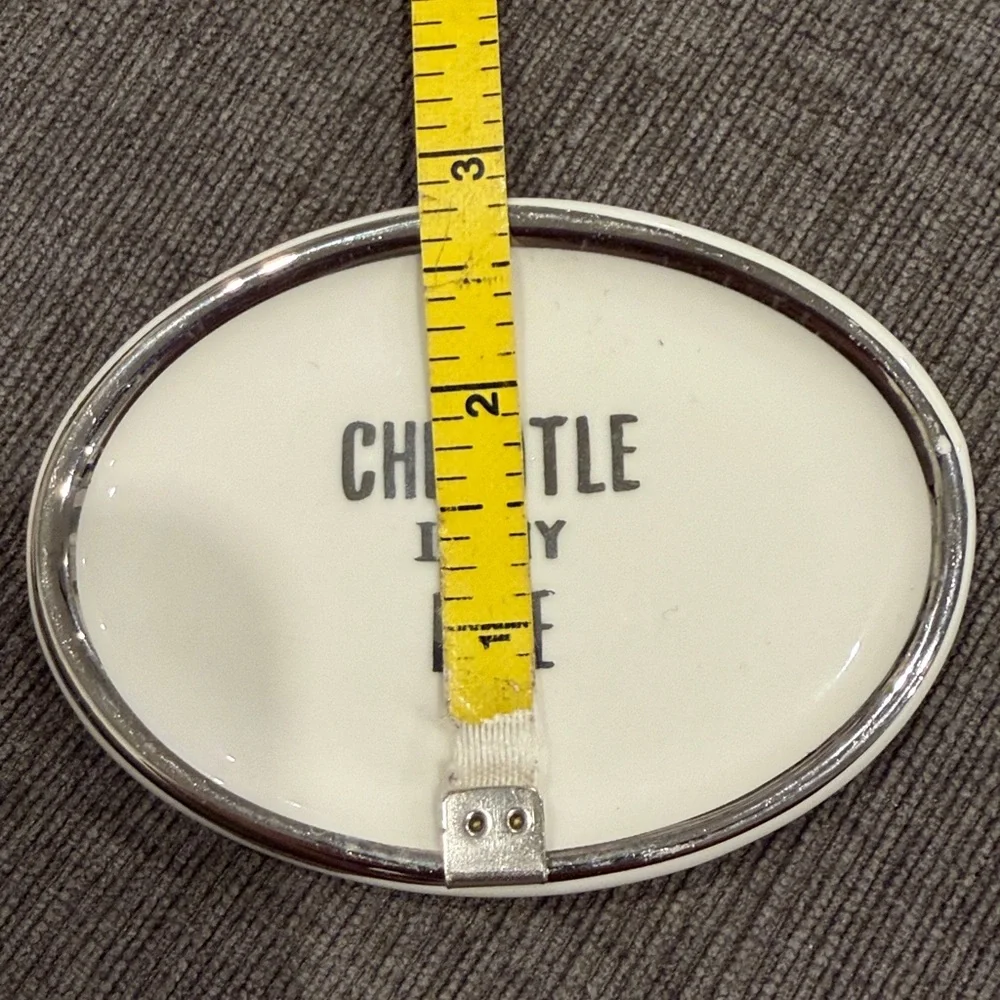 Chipotle Is My Life Ceramic Ring/Trinket Dish - NEVER USED! home decor jewelery - Picture 7 of 7